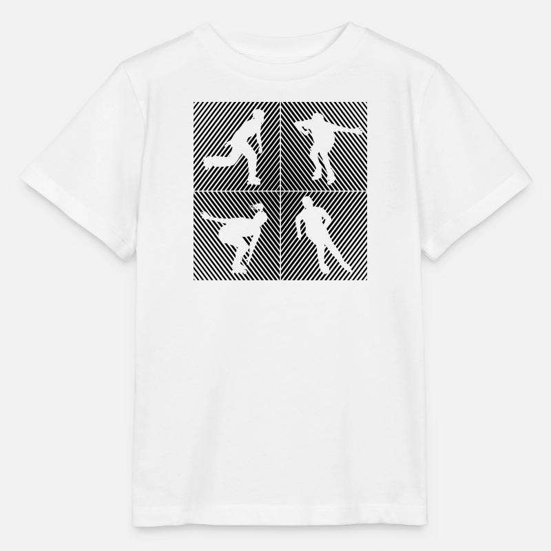 Rollers Rollers Rollers Rollers - T-shirt bio MINI CREATOR Stanley/Stella Enfant - blanc