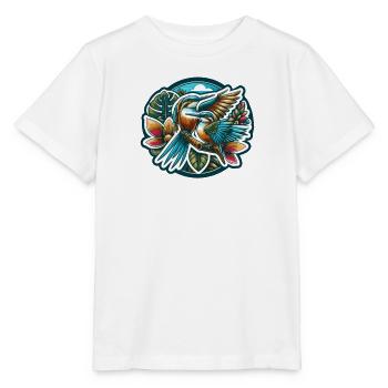 Éleveur d’oiseaux Ornithologue Ornithologue Ornithologue - T-shirt bio MINI CREATOR Stanley/Stella Enfant - blanc - Devant - Maike (125cm)