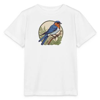 Éleveur d’oiseaux Ornithologue Ornithologue Ornithologue - T-shirt bio MINI CREATOR Stanley/Stella Enfant - blanc - Devant - Maike (125cm)