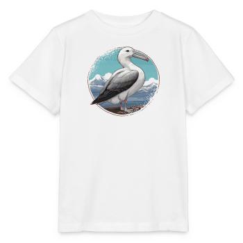 Éleveur d’oiseaux Ornithologue Ornithologue Ornithologue - T-shirt bio MINI CREATOR Stanley/Stella Enfant - blanc - Devant - Maike (125cm)