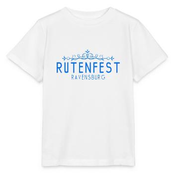 Ravensburg Rutenfest Ravensburger Schussental - Stanley/Stella Kinder T-Shirt MINI CREATOR  - Weiß - Vorne - Maike (125cm)