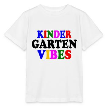 kindergarten vibes - T-shirt bio MINI CREATOR Stanley/Stella Enfant - blanc - Devant - Maike (125cm)