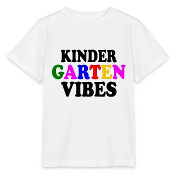 kindergarten vibes - Stanley/Stella Kinder T-Shirt MINI CREATOR  - Weiß - Vorne - Maike (125cm)