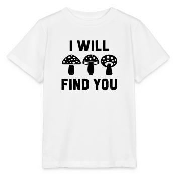 Mushroom Picker Mushroom Finder Gift Idea - Stanley/Stella MINI CREATOR Kids’ T-Shirt - white - Front - Maike (125cm)