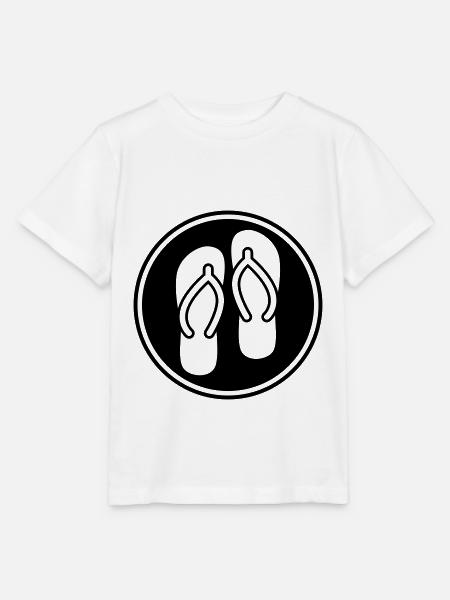 Badelatschen icon - Stanley/Stella Kinder T-Shirt MINI CREATOR - Weiß