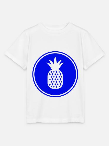 ananas frucht - Stanley/Stella Kinder T-Shirt MINI CREATOR - Weiß