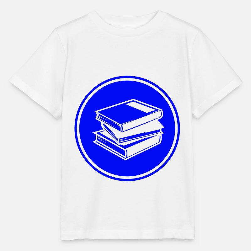 Bücher lesen - Stanley/Stella Kinder T-Shirt MINI CREATOR - Weiß