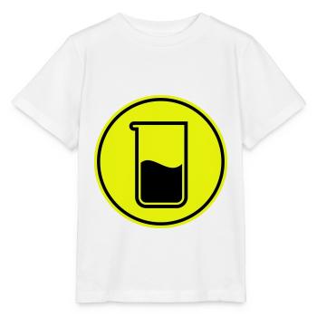 Test tube chemistry - Stanley/Stella MINI CREATOR Kids’ T-Shirt - white - Front - Maike (125cm)