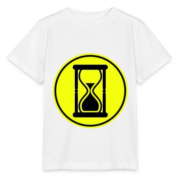 Hourglass icon - Stanley/Stella MINI CREATOR Kids’ T-Shirt - white - Front - Maike (125cm)