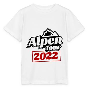 alpen tour 2022 - Stanley/Stella Kinder T-Shirt MINI CREATOR  - Weiß - Vorne - Maike (125cm)
