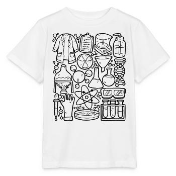 Chemistry - Stanley/Stella MINI CREATOR Kids’ T-Shirt - white - Front - Maike (125cm)