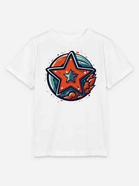 Ein mächtiger Stern - Stanley/Stella Kinder T-Shirt MINI CREATOR - Weiß