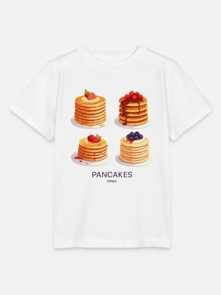 Fruchtige Pfannkuchen - Stanley/Stella Kinder T-Shirt MINI CREATOR - Weiß