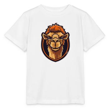 Sport-Dromedar - Stanley/Stella Kinder T-Shirt MINI CREATOR  - Weiß - Vorne - Maike (125cm)