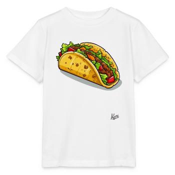 The best, deliciously delicious tacos from Mexico - Stanley/Stella MINI CREATOR Kids’ T-Shirt - white - Front - Maike (125cm)