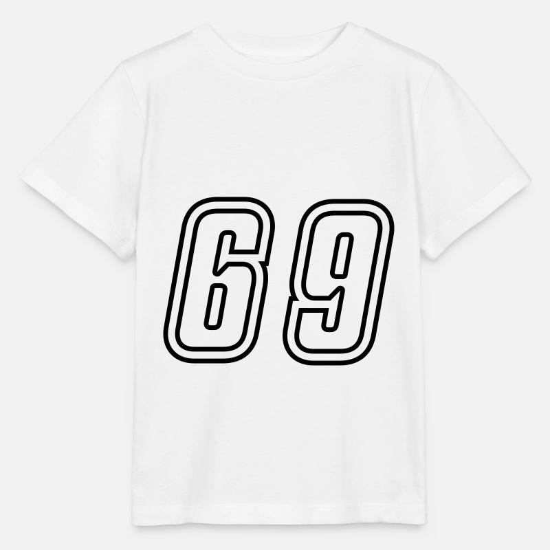 69 Numéro de numéro - T-shirt bio MINI CREATOR Stanley/Stella Enfant - blanc