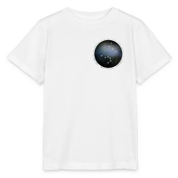Sternzeichen - Löwe - Universum - Stanley/Stella Kinder T-Shirt MINI CREATOR  - Weiß - Vorne - Maike (125cm)
