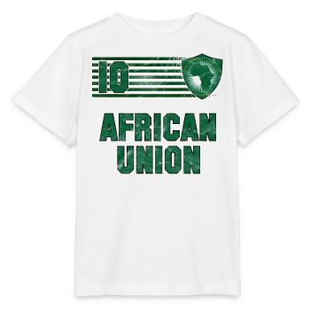 African Union Football Team - Stanley/Stella MINI CREATOR Kids’ T-Shirt - white - Front - Maike (125cm)