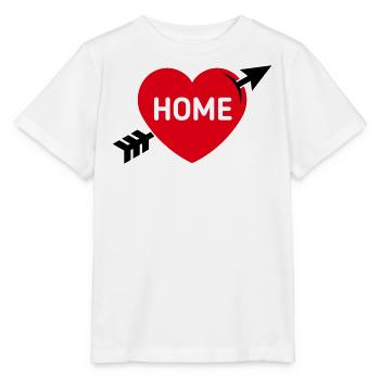 I Love My Home (Home Country / Hometown / 3C) - Stanley/Stella MINI CREATOR Kids’ T-Shirt - white - Front - Maike (125cm)