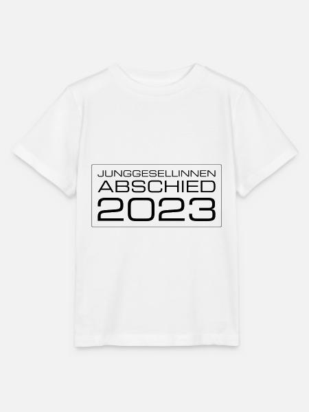 Junggesellinnen Abschied 2023 - Stanley/Stella Kinder T-Shirt MINI CREATOR - Weiß