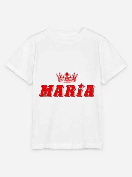 Maria - Stanley/Stella Kinder T-Shirt MINI CREATOR  - Weiß