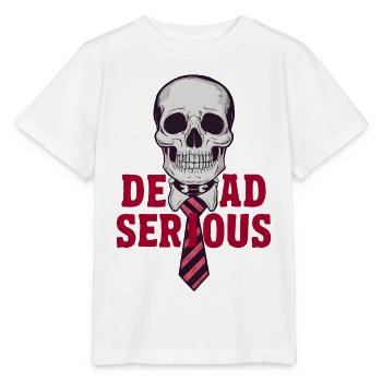 Mort sérieux - T-shirt bio MINI CREATOR Stanley/Stella Enfant - blanc - Devant - Maike (125cm)