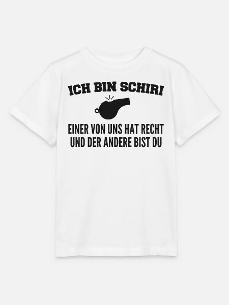 Schiedsrichter Schiri Spruch Fußballschiedsrichter - Stanley/Stella Kinder T-Shirt MINI CREATOR - Weiß
