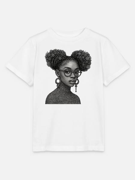 Moderne Königin - Stanley/Stella Kinder T-Shirt MINI CREATOR  - Weiß