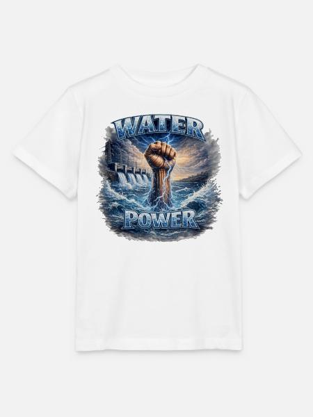 Wasserkraft Fist - Stanley/Stella Kinder T-Shirt MINI CREATOR - Weiß