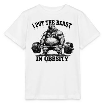 beast - Stanley/Stella MINI CREATOR Kids’ T-Shirt - white - Front - Maike (125cm)