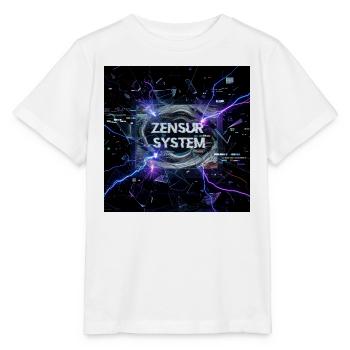 Kybernetischer Kurzschluss - Stanley/Stella Kinder T-Shirt MINI CREATOR  - Weiß - Vorne - Maike (125cm)