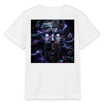 Der algorithmische Blockwart - Stanley/Stella Kinder T-Shirt MINI CREATOR  - Weiß - Vorne - Maike (125cm)