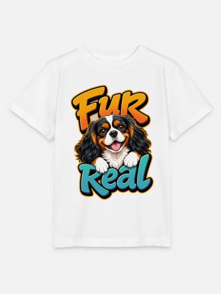 Kavallerier King Charles Spaniel - Stanley/Stella Kinder T-Shirt MINI CREATOR - Weiß