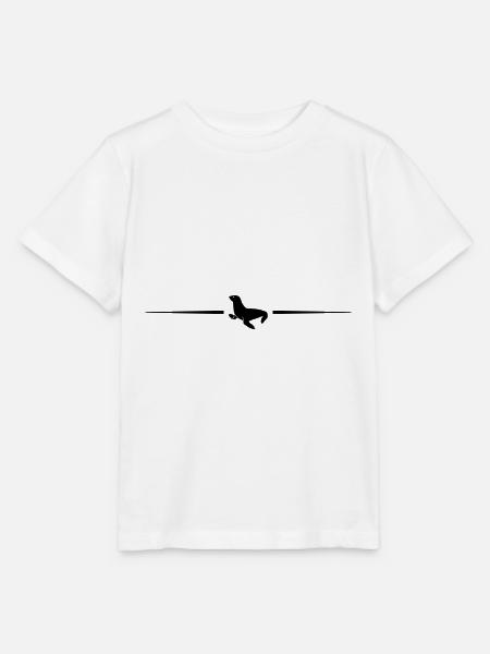 seehund Linie - Stanley/Stella Kinder T-Shirt MINI CREATOR - Weiß