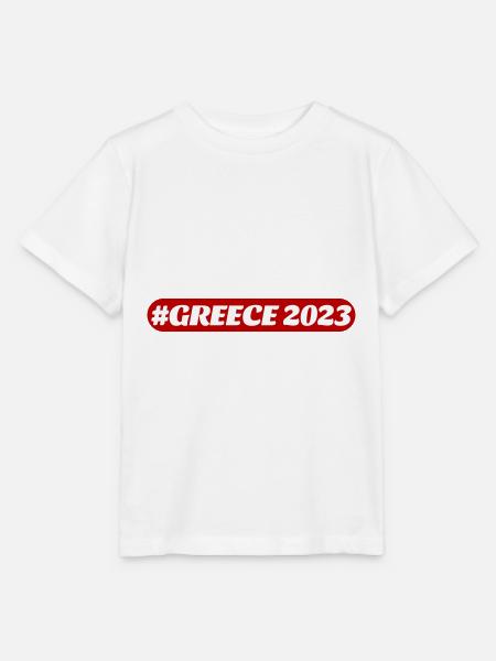 Greece 2023 - Stanley/Stella Kinder T-Shirt MINI CREATOR - Weiß