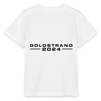 Goldstrand 2024 - Stanley/Stella Kinder T-Shirt MINI CREATOR  - Weiß - Vorne - Maike (125cm)