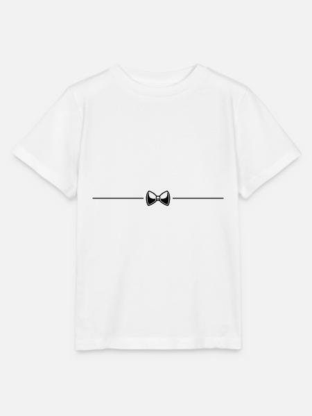 Bow Tie Gentleman Linie - Stanley/Stella Kinder T-Shirt MINI CREATOR - Weiß