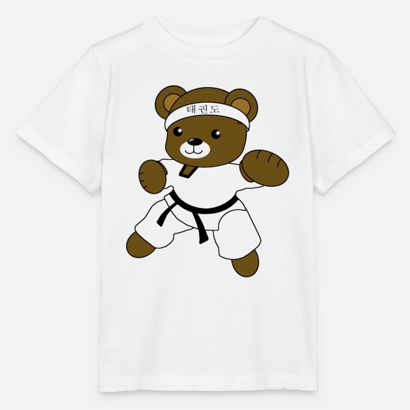 Tae kwon do - Stanley/Stella Kinder T-Shirt MINI CREATOR  - Weiß
