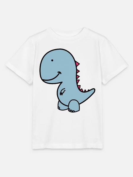 dino - Stanley/Stella Kinder T-Shirt MINI CREATOR  - Weiß