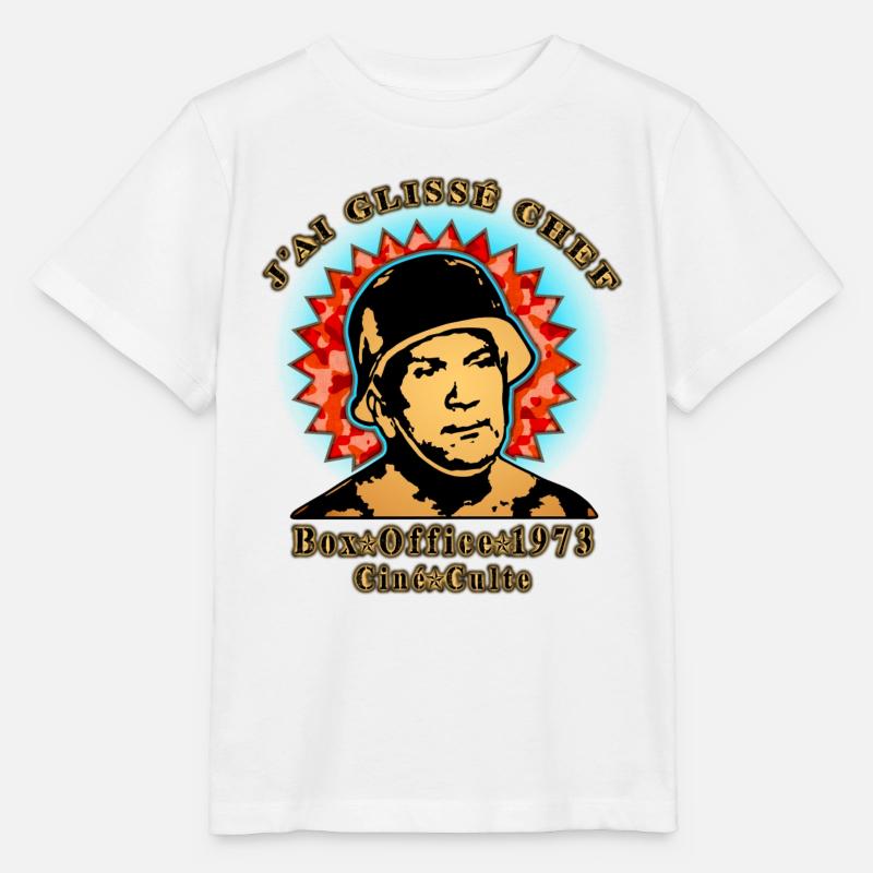 j'ai glissé chef - T-shirt bio MINI CREATOR Stanley/Stella Enfant - blanc