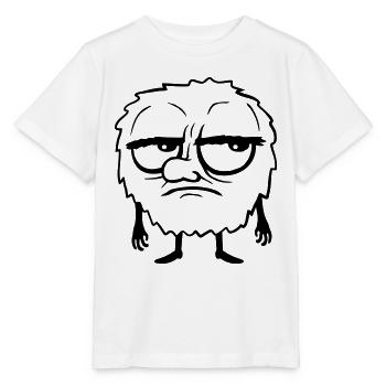 Dessin animé Monstres Roulez des yeux - T-shirt bio MINI CREATOR Stanley/Stella Enfant - blanc - Devant - Maike (125cm)
