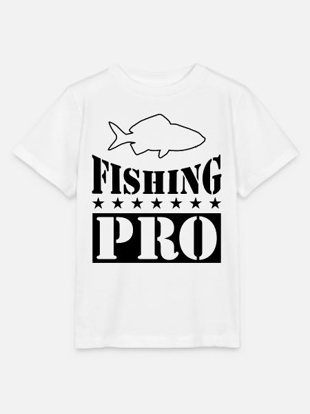 fishing pro - Stanley/Stella Kinder T-Shirt MINI CREATOR - Weiß