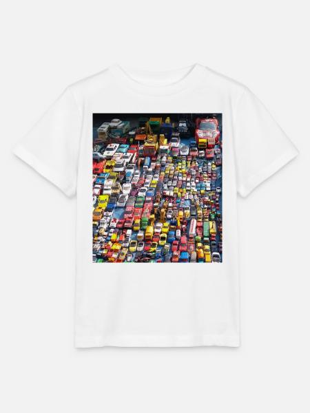 Retro-Auto-Ausstellung - Stanley/Stella Kinder T-Shirt MINI CREATOR - Weiß