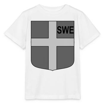Bouclier tactique de l’ENG - T-shirt bio MINI CREATOR Stanley/Stella Enfant - blanc - Devant - Maike (125cm)