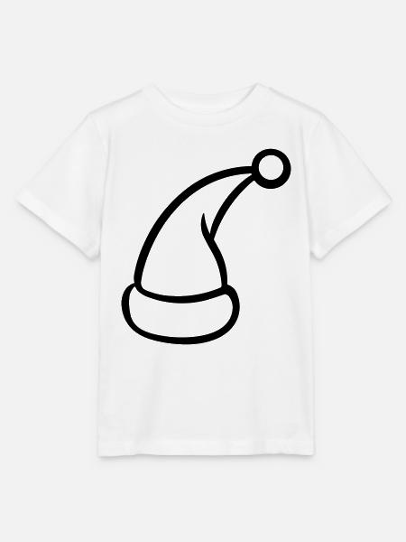 Weihnachtsmütze - Stanley/Stella Kinder T-Shirt MINI CREATOR  - Weiß