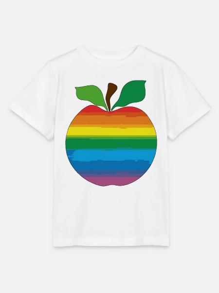 Apfel - Stanley/Stella Kinder T-Shirt MINI CREATOR - Weiß