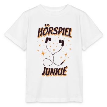 Hörspiele Junkie Hörbuch Liebhaber Geschenkidee - Stanley/Stella Kinder T-Shirt MINI CREATOR  - Weiß - Vorne - Maike (125cm)