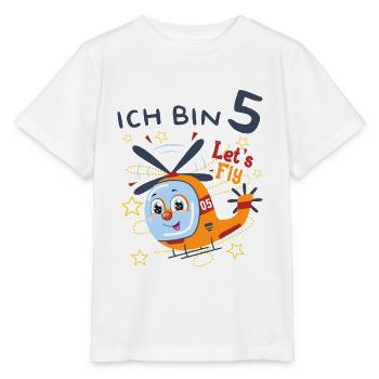 Kinder Geburtstag Jungen Mädchen 5 Jahre - Stanley/Stella Kinder T-Shirt MINI CREATOR  - Weiß - Vorne - Maike (125cm)