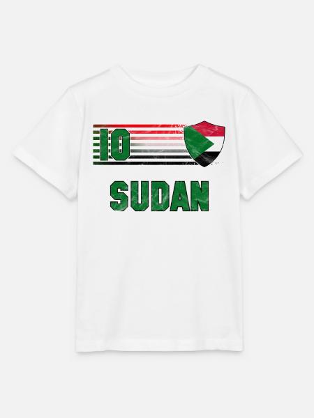 Sudan Fußball Mannschaft - Stanley/Stella Kinder T-Shirt MINI CREATOR  - Weiß