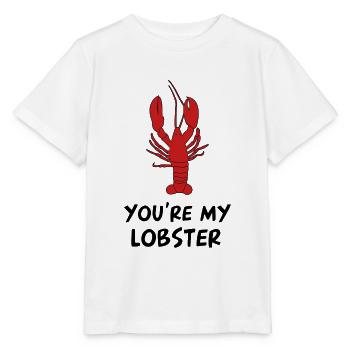 You`re My lobster - Du bist mein Hummer - Stanley/Stella Kinder T-Shirt MINI CREATOR  - Weiß - Vorne - Maike (125cm)